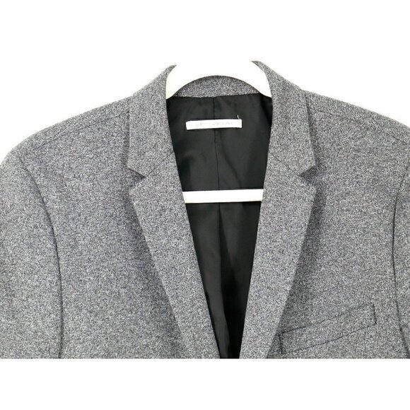 LIKE NEW Calvin Klein Men's Charcoal Grey Sports Jacket Medium - Picture 2 of 5